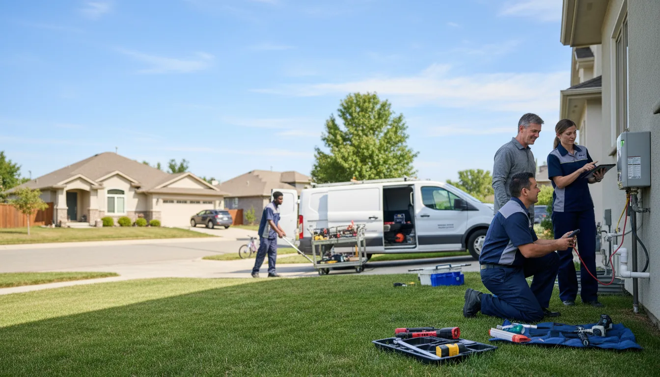 Tankless water heater service in Niotaze, KS